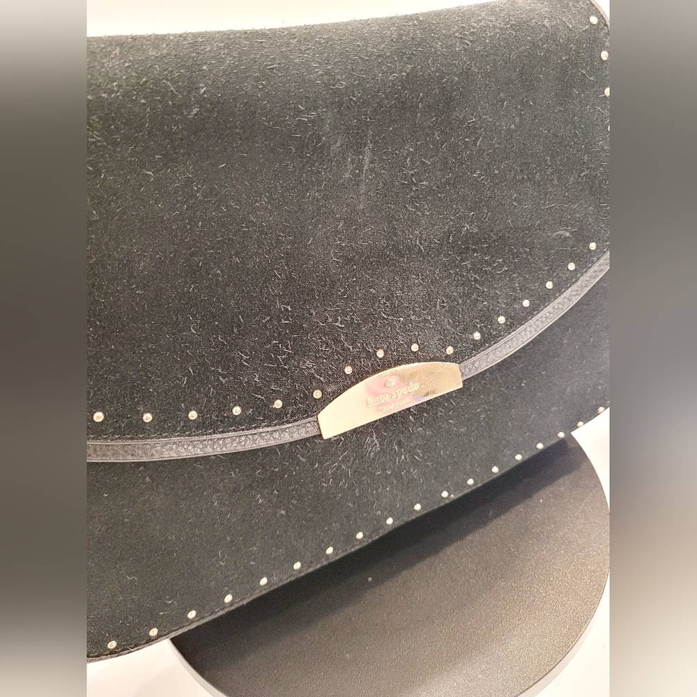Kate Spade Suede Studded Crossbody - Picture 5 of 9